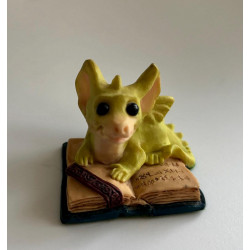 A Book My Size Pocket Dragon - Whimsical World Of Pocket Dragons by Real Musgrave Hand Made - 1994