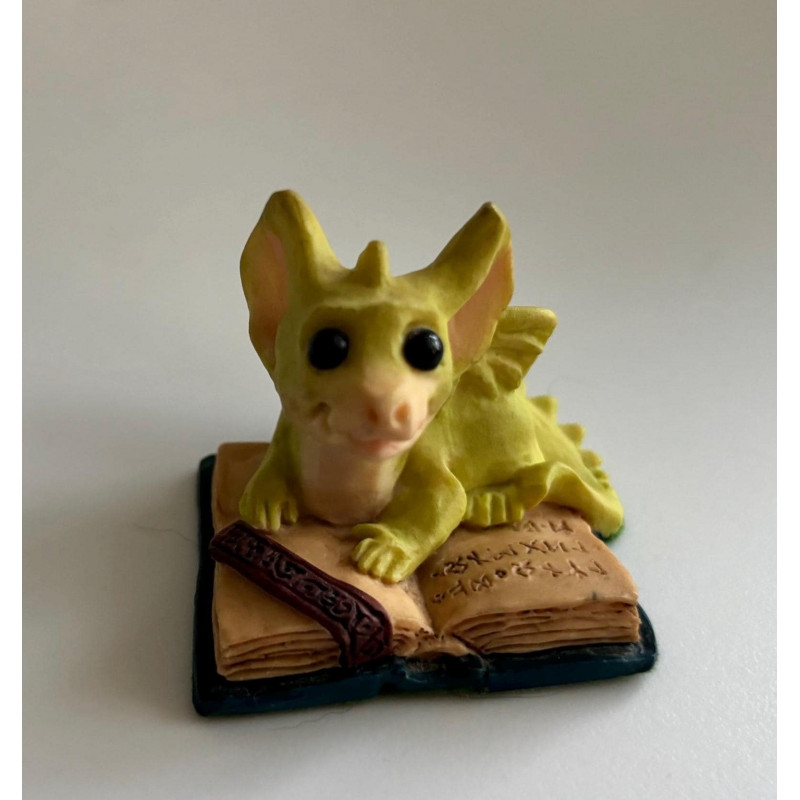 A Book My Size Pocket Dragon - Whimsical World Of Pocket Dragons by Real Musgrave Hand Made - 1994