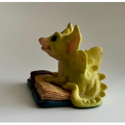 A Book My Size Pocket Dragon - Whimsical World Of Pocket Dragons by Real Musgrave Hand Made - 1994