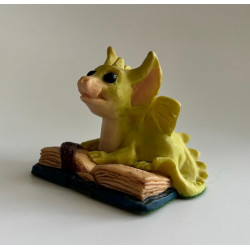 A Book My Size Pocket Dragon - Whimsical World Of Pocket Dragons by Real Musgrave Hand Made - 1994