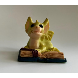 A Book My Size Pocket Dragon - Whimsical World Of Pocket Dragons by Real Musgrave Hand Made - 1994
