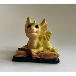 A Book My Size Pocket Dragon - Whimsical World Of Pocket Dragons by Real Musgrave Hand Made - 1994
