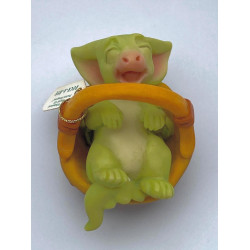 Rock-A-Bye Pocket Dragon - Whimsical World Of Pocket Dragons by Real Musgrave Hand Made in 2004