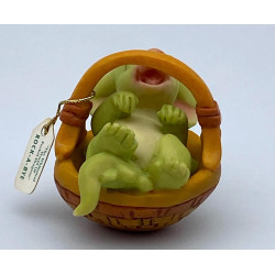 Rock-A-Bye Pocket Dragon - Whimsical World Of Pocket Dragons by Real Musgrave Hand Made in 2004