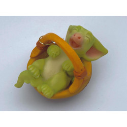 Rock-A-Bye Pocket Dragon - Whimsical World Of Pocket Dragons by Real Musgrave Hand Made in 2004