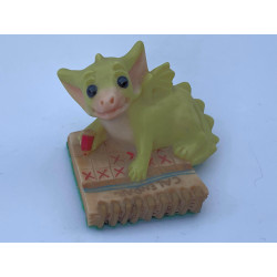 Counting The Days Pocket Dragon- Whimsical World Of Pocket Dragons - Hand Made- 1999