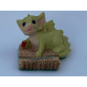 Counting The Days Pocket Dragon- Whimsical World Of Pocket Dragons - Hand Made- 1999