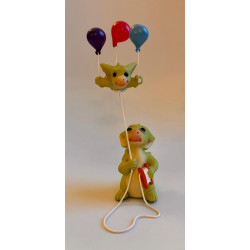Dragon Kite Pocket Dragon - Boxed - Hand Made - Real Musgrave Whimsical World Of Pocket Dragons - 2005