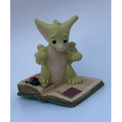 The Scholar Pocket Dragon - Whimsical World Of Pocket Dragons by Real Musgrave - Hand Made in 1997