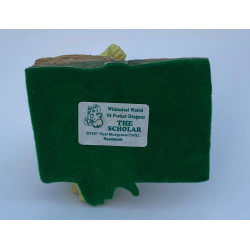 The Scholar Pocket Dragon - Whimsical World Of Pocket Dragons by Real Musgrave - Hand Made in 1997