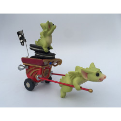 Go! Go! Getaway Cart Pocket Dragon by Real Musgrave Limited Edition - 2004-2005 with medallion cookie