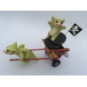 Go! Go! Getaway Cart Pocket Dragon by Real Musgrave Limited Edition - 2004-2005 with medallion cookie