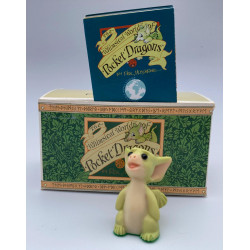 Not Fair Pocket Dragon - Boxed - Whimsical World Of Pocket Dragons Hand Made In 1999 - gift for parent grandparent