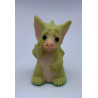 Tummy Ache Pocket Dragon - Boxed - Whimsical World Of Pocket Dragons Hand Made In 1999