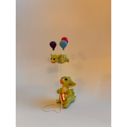Dragon Kite Pocket Dragon - Boxed - Hand Made - Real Musgrave Whimsical World Of Pocket Dragons - 2005