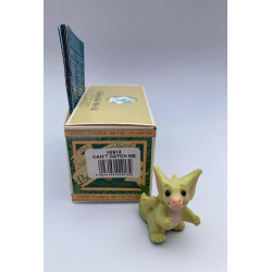 Can't Catch Me Pocket Dragon - Boxed - Whimsical World Of Pocket Dragons Hand Made In 2000