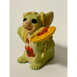 Spaghetti Pocket Dragon - Whimsical World Of Pocket Dragons by Hand Made -2001- Real Musgrave