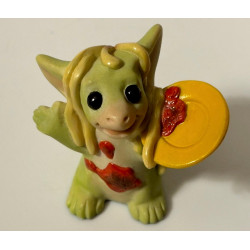Spaghetti Pocket Dragon - Whimsical World Of Pocket Dragons by Hand Made -2001- Real Musgrave