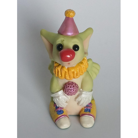 You Little Clown Pocket Dragon- Whimsical World Of Pocket Dragons Hand Made in 2004