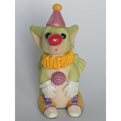 You Little Clown Pocket Dragon- Whimsical World Of Pocket Dragons Hand Made in 2004