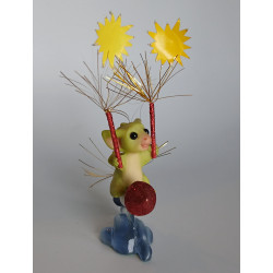 Fireworks Pocket Dragon- Whimsical World Of Pocket Dragons Hand Made in 2004