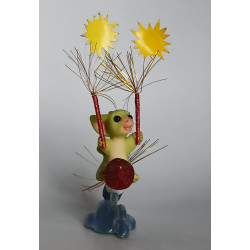 Fireworks Pocket Dragon- Whimsical World Of Pocket Dragons Hand Made in 2004