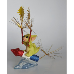 Fireworks Pocket Dragon- Whimsical World Of Pocket Dragons Hand Made in 2004