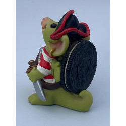Cookie Pirate Pocket Dragon - Exclusive Members Joining Figurine Hand Made In 2004/2005