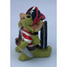 Cookie Pirate Pocket Dragon - Exclusive Members Joining Figurine Hand Made In 2004/2005