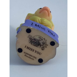 I Miss You  Pocket Dragon- Whimsical World Of Pocket Dragons Hand Made 2000 Gift for absent friend relative loved one