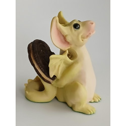 What Cookie Pocket Dragon - One of Original 27 -Hand Made in 1989 - Whimsical World of Pocket Dragons
