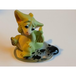 Inky Splat - Pocket Dragon- Whimsical World Of Pocket Dragons Hand Made - 2003