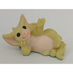 Life Is Good - Pocket Dragon - Hand Made in 1999 - Whimsical World of Pocket Dragons - Real Musgrave