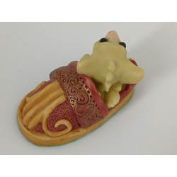 Slipper Sleeper Pocket Dragon - Whimsical World Of Pocket Dragons Hand Made - Tour 2000