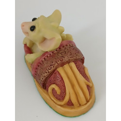 Slipper Sleeper Pocket Dragon - Whimsical World Of Pocket Dragons Hand Made - Tour 2000