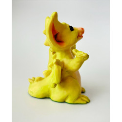 A Big Hug Pocket Dragon - Whimsical World Of Pocket Dragons Hand Made - Event Piece -  Boxed Made In 1993