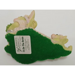 I'll Be The Bride Pocket Dragon - Whimsical World Of Pocket Dragons -  Hand Made 1995