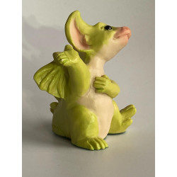 Dance Partner Pocket Dragon - Boxed - Whimsical World Of Pocket Dragons by Real Musgrave Hand Made in 1994