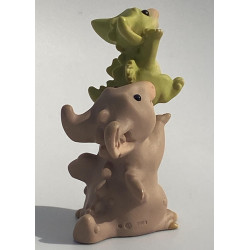 Wheeee Pocket Dragon - Whimsical World Of Pocket Dragons - Hand Made In 2001