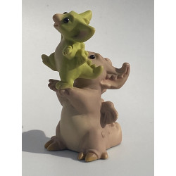 Wheeee Pocket Dragon - Whimsical World Of Pocket Dragons - Hand Made In 2001
