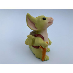 On The Road Again Pocket Dragon- Whimsical World Of Pocket Dragons Hand Made In 1996 Cute Figurine