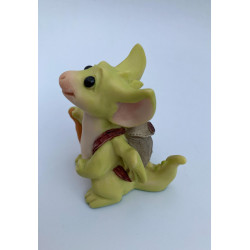 On The Road Again Pocket Dragon- Whimsical World Of Pocket Dragons Hand Made In 1996 Cute Figurine