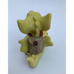 On The Road Again Pocket Dragon- Whimsical World Of Pocket Dragons Hand Made In 1996 Cute Figurine