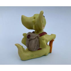 On The Road Again Pocket Dragon- Whimsical World Of Pocket Dragons Hand Made In 1996 Cute Figurine