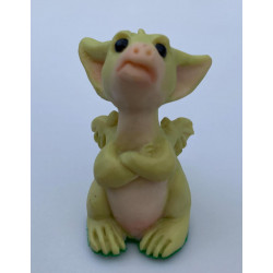 You Can't Make Me Pocket Dragon - Boxed - Hand Made in 1993 - Whimsical World - Real Musgrave