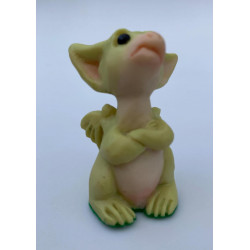 You Can't Make Me Pocket Dragon - Boxed - Hand Made in 1993 - Whimsical World - Real Musgrave