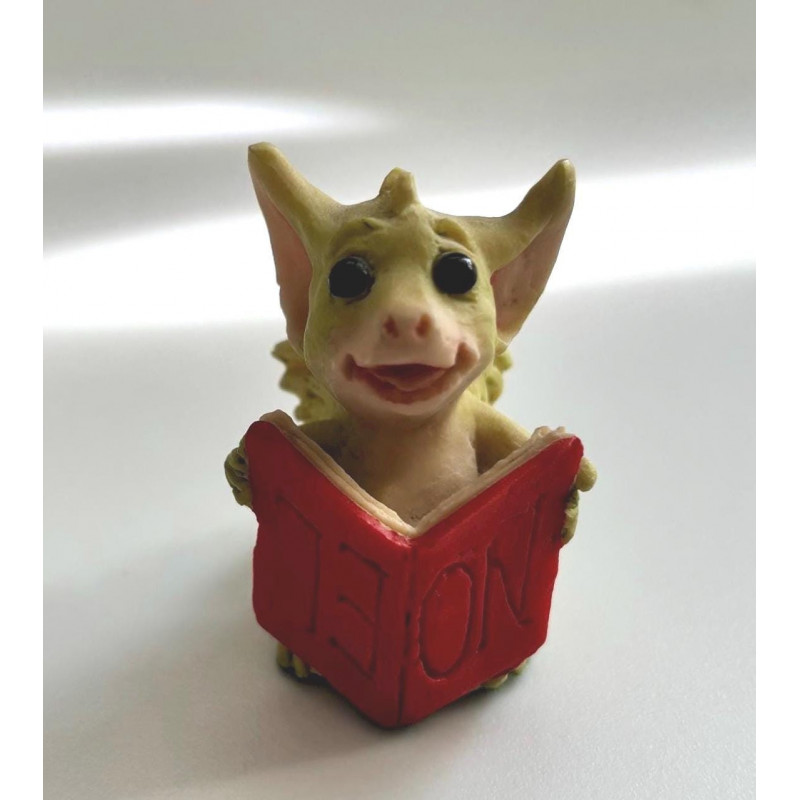 A Joyful Noise Pocket Dragon - Hand Made in 1991 - Real Musgrave - Whimsical World Of Pocket Dragons