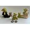 Wedding Set - I'll Be The Groom, I'll Be The Bride & Oh Happy Day Pocket Dragons - All Boxed - Whimsical World Of Pocket Dragons - 1995