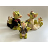 Wedding Set - I'll Be The Groom, I'll Be The Bride & Oh Happy Day Pocket Dragons - All Boxed - Whimsical World Of Pocket Dragons - 1995