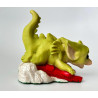 Chasing Snowflakes Pocket Dragon - Boxed - Whimsical World Of Pocket Dragons Hand Made - Limited Edition with Medallion - 1995